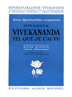 cover image of Vivekananda tel que je l'ai vu